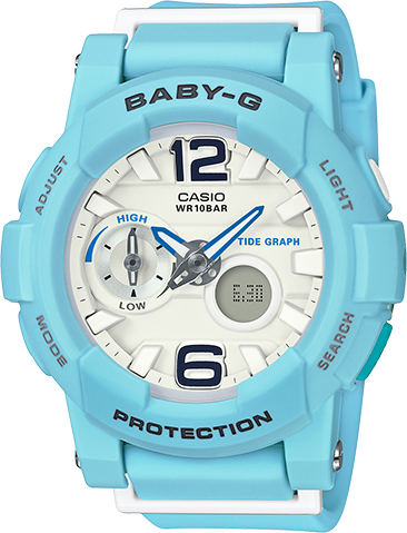 casio g-shock watch mode BGA180BE-2B