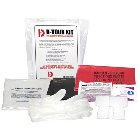 Facilities & Grounds SAFETY Big D® #169 D-Vour Clean-Up Kit BGD-169
