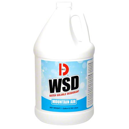 jANITORIAL SUPPLIES CHEMICALS Big D® Water Soluble Deodorant - Gal., Mountain Air BIGD-1358