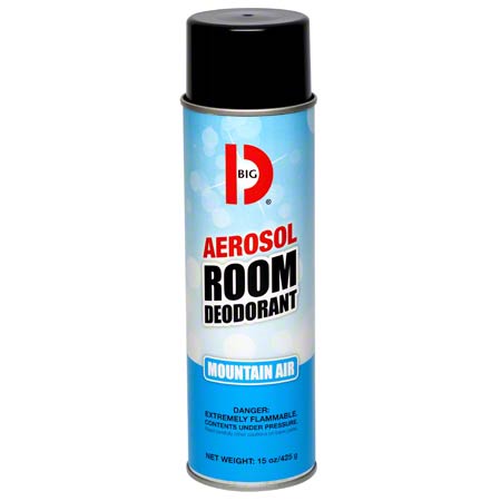 jANITORIAL SUPPLIES CHEMICALS Big D® Aerosol Room Deodorant - Mountain Air BIGD-426