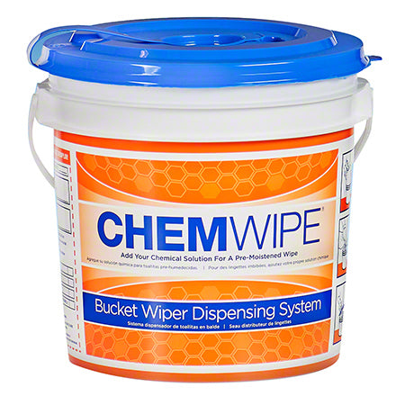Janitorial Supplies Paper Berk Wiper ChemWipe® Bucket Wiper Dispensing System - 6" x12" CHEMWIPE-180-BUCKET