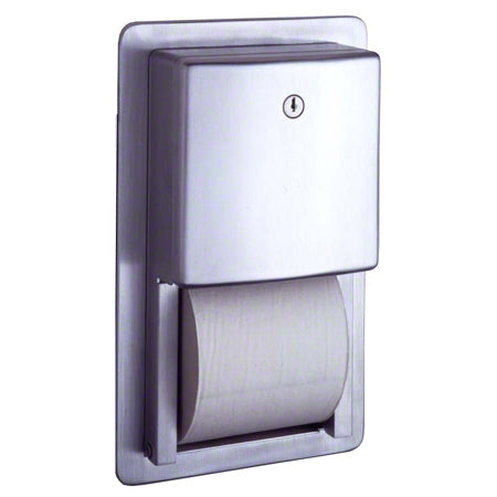Janitorial Supplies Paper Bobrick Contura Series Multi-Roll Toilet Tissue Dispenser BOB-B4388