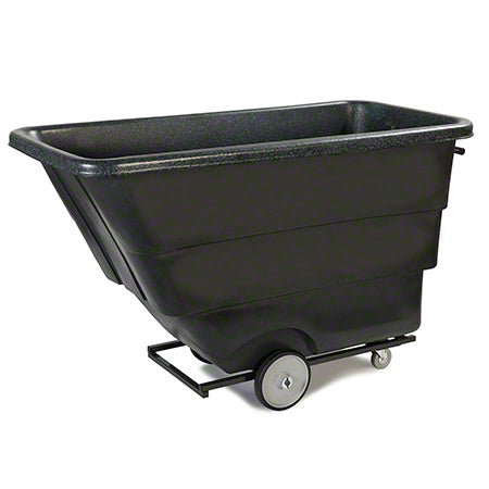 Janitorial Supplies CLEANING Carlisle Standard Duty Tilt Truck - 1 yd., 850 lbs., Black CARFL-TTS10003