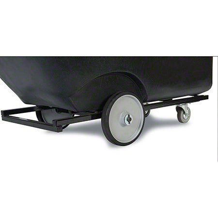 Janitorial Supplies CLEANING Carlisle Standard Duty Tilt Truck - 1 yd., 850 lbs., Black CARFL-TTS10003