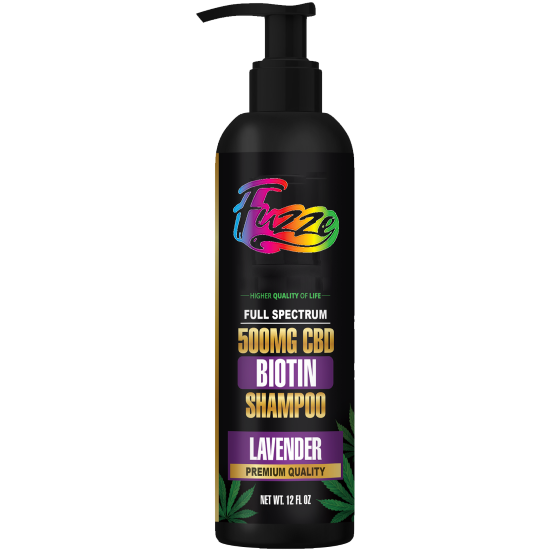 SHOWER ESSENTIALS Health & Body CBD Shampoo – Lavendar 500mg