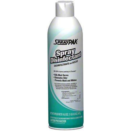 JANITORIAL SUPPLIES CHEMICALS SprayPak® Spray Disinfectant - 16.5 oz. SPR-4104