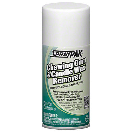 jANITORIAL SUPPLIES CHEMICALS SprayPak® Chewing Gum Remover - 5.5 oz. SPR-4107