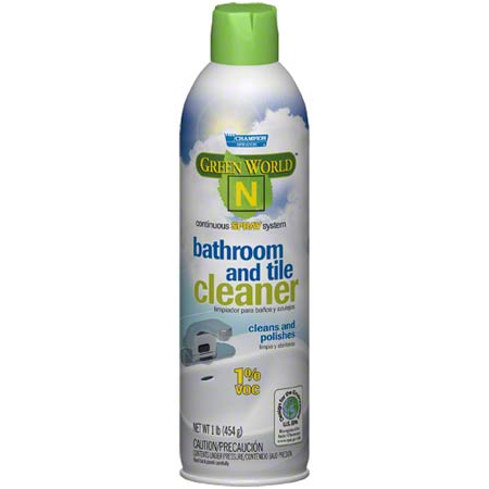 JANITORIAL SUPPLIES CHEMICALS Champion Sprayon® Green World N™ DfE Bathroom & Tile CHAS-5911