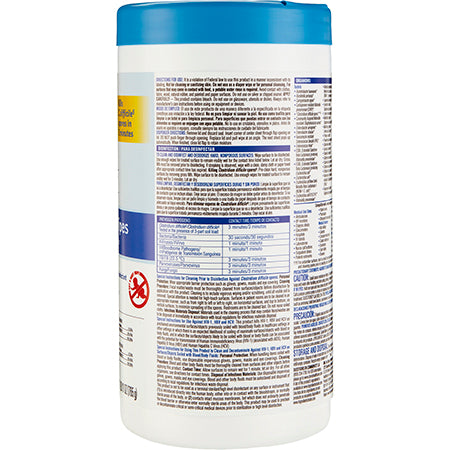 JANITORIAL SUPPLIES CHEMICALS Clorox® Healthcare® Bleach Germicidal Wipes - 150 ct. CLOROX-30577