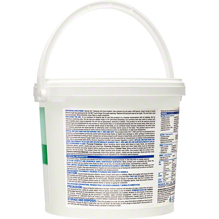 JANITORIAL SUPPLIES CHEMICALS Clorox Healthcare® Hydrogen Peroxide Cleaner Disinfectant Wipe - 185 ct. Bucket CLO-30826