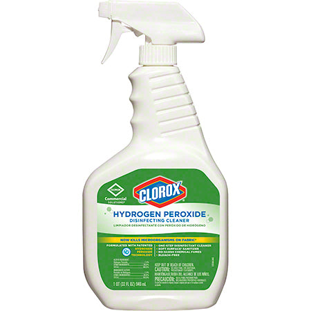 JANITORIAL SUPPLIES CHEMICALS Clorox® Commercial Solutions® Hydrogen Peroxide Disinfecting Cleaner - 32 oz.  CLOROX-30832