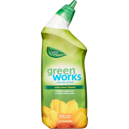 JANITORIAL SUPPLIES CHEMICALS Clorox® Green Works® Toilet Bowl Gel Cleaner - 24 oz. CLOROX-31597