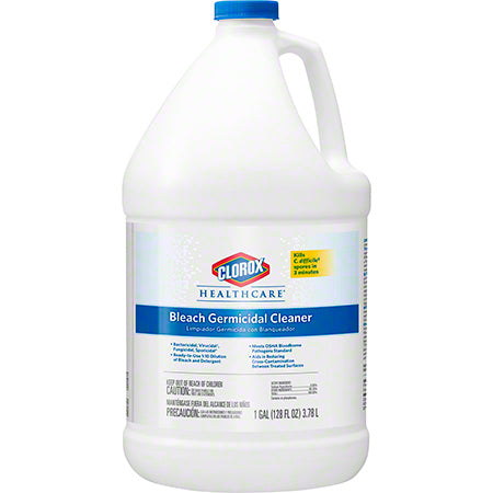 JANITORIAL SUPPLIES CHEMICALS Clorox® Healthcare® Bleach Germicidal Cleaner Spray - 128 oz. Refill CLOROX-68978