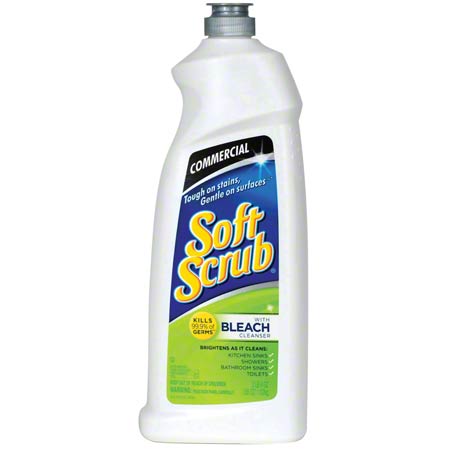JANITORIAL SUPPLIES CHEMICALS Soft Scrub® Commercial Cleanser w/Bleach - 36 oz DIAL-15519