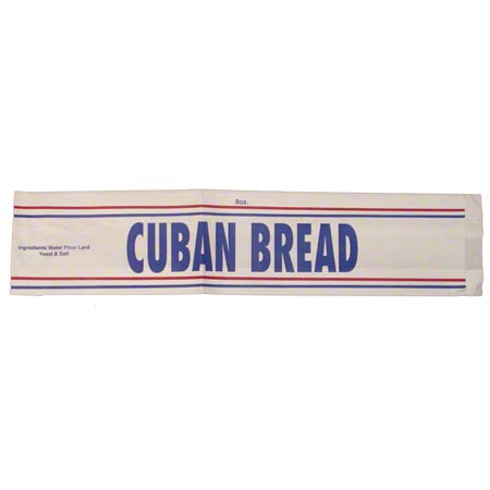 Food Service Duro Cuban Bread Bag - 5 1/4" x 2 3/4" x 26" AAP-035101