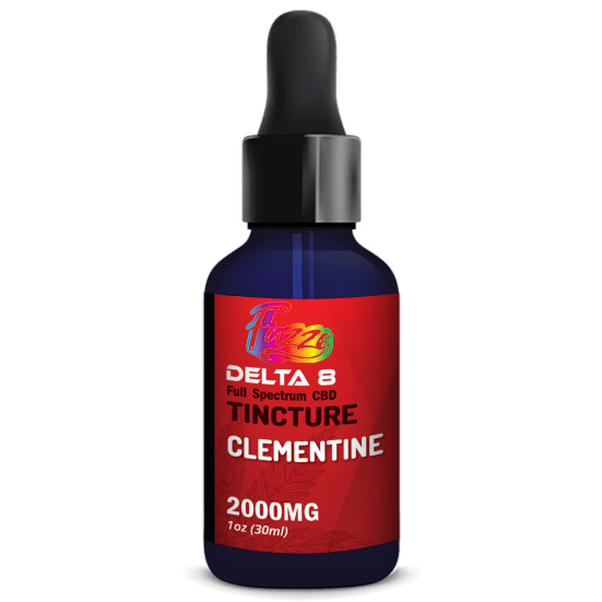 DELTA-8 Fuzze Oil Delta-8 Tincture – 2000mg Clementine Flavor