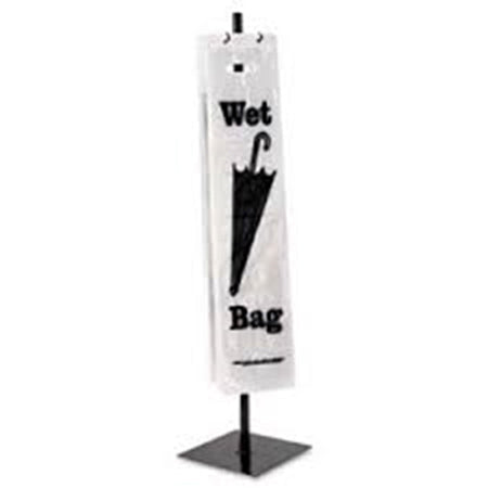 Facilities & Grounds MAINTENANCE Tatco 2SD Black Stand for Wet Umbrella Bags TCO-57019