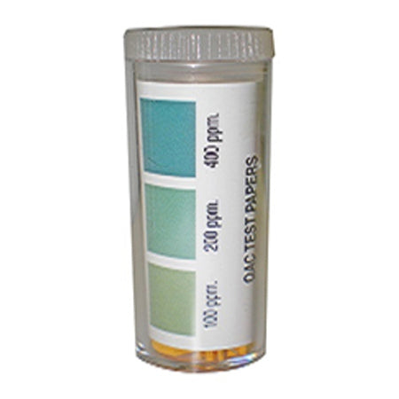 JANITORIAL SUPPLIES CHEMICALS Test Strip Ammonia 1 BTL Sanitizer Tester RES-60419-TEST PPR