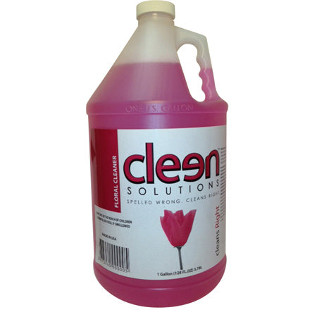 jANITORIAL SUPPLIES CHEMICALS Cleen Solutions Floral Deodorizer - Gal. CLEEN-FLORAL4-1G