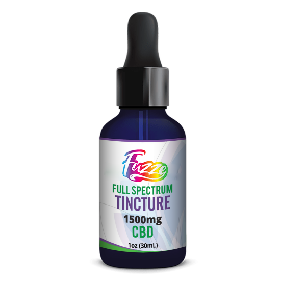 FULL SPECTRUM TINCTURE Fuzze Oil Fuzze CBD Tincture – 1500 mg – 30ml
