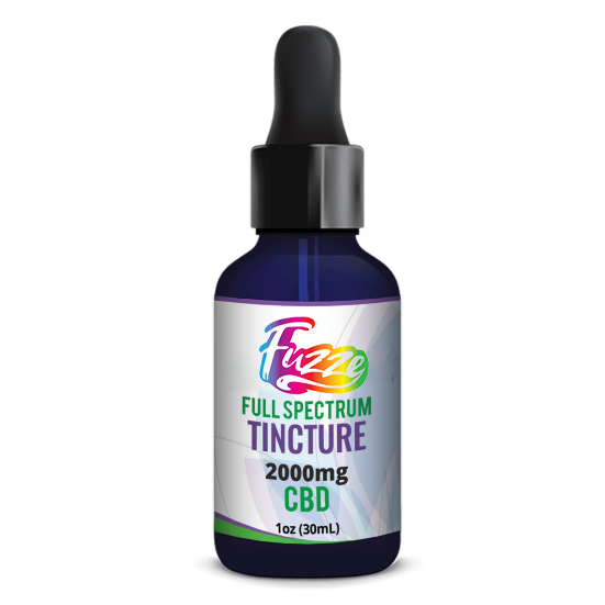 FULL SPECTRUM TINCTURE Fuzze Oil Fuzze CBD Tincture – 2000 mg – 30ml