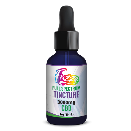 FULL SPECTRUM TINCTURE Fuzze Oil Fuzze CBD Tincture – 3000 mg – 30ml