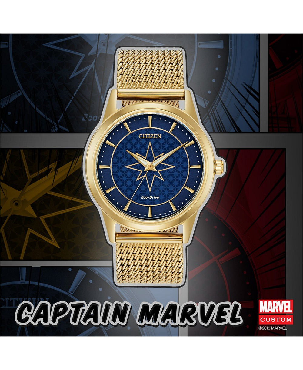 Captain Marvel Citizen Eco-Drive Watch FE7062-51W