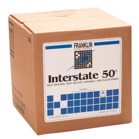 JANITORIAL SUPPLIES CHEMICALS Franklin Interstate 50® Floor Finish - 5 Gallon Cube FUL-F195025