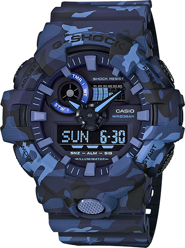 Casio G-Shock GA-700CM-2A Camouflage Men's Watch