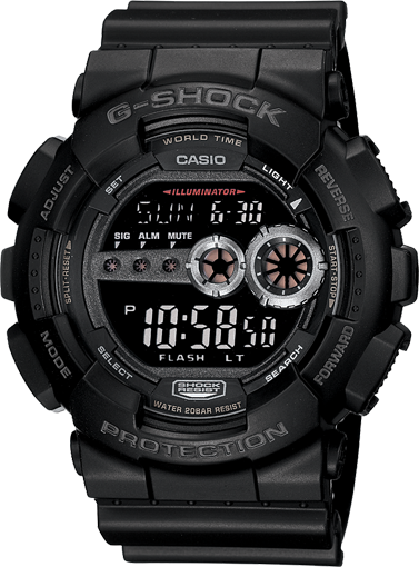 Casio G-Shock Watch GD-100-1BS