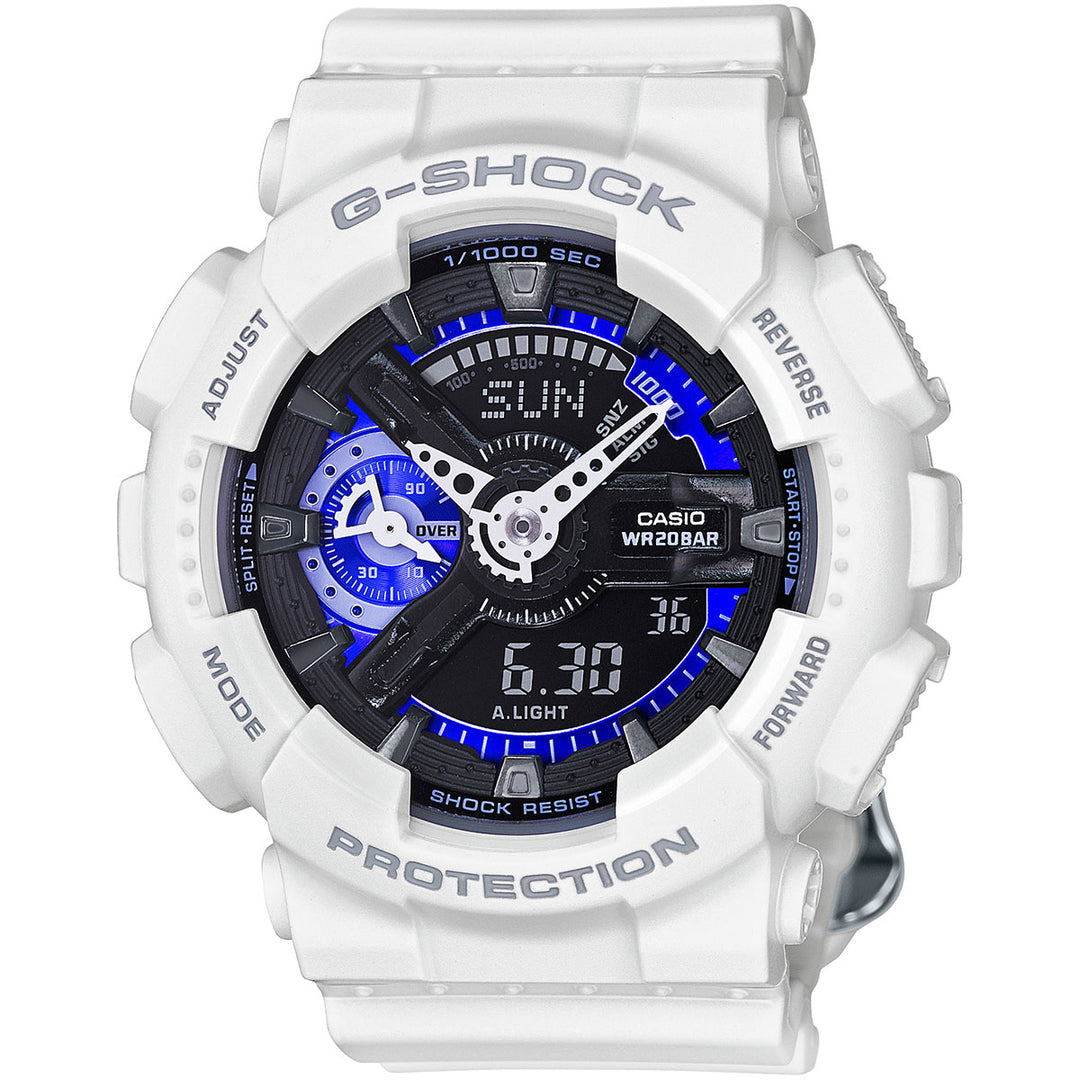 casio g-shock watch model GMAS110CW-7A3CR - Watch Universe Int 