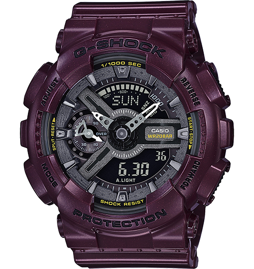 casio g-shock watch model GMAS110MC-6A