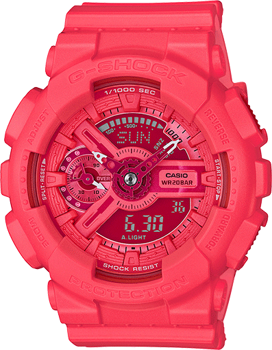 casio g-shock watch model GMAS-110VC-4A - Watch Universe Int 
