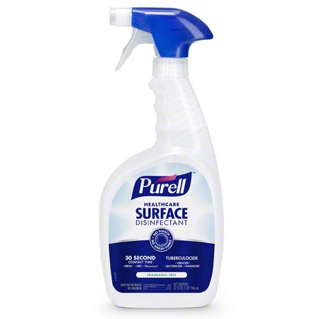 JANITORIAL SUPPLIES CHEMICALS GOJO® Purell® Healthcare Surface Disinfectant - 32 oz. GOJ-3340-12