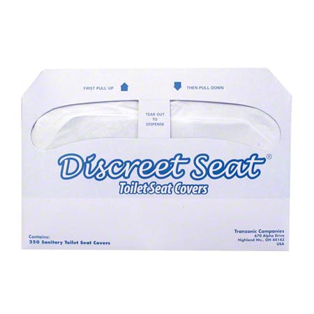 Janitorial Supplies Paper HOSPECO® Discreet Seat® Toilet Seat Cover HOS-DS-5000