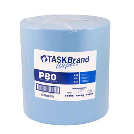 Janitorial Supplies Paper HOSPECO® TASKBrand® P80 PD Hydrospun Jumbo Wiper HOS-N-P080JPB