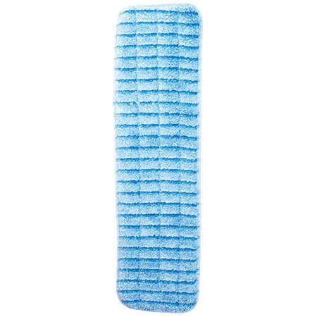 Janitorial Supplies CLEANING Impact® Microfiber Flat Wet Mop - 18", Blue IMP-LWBS18