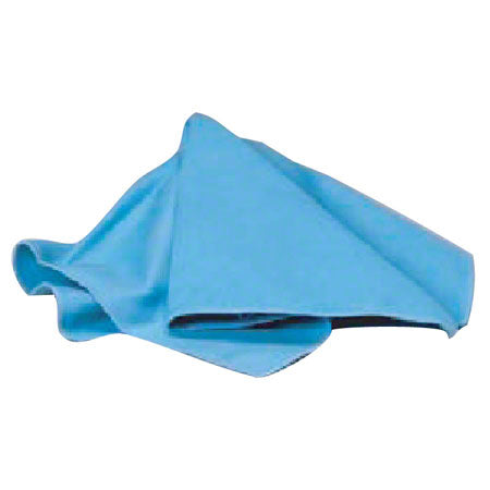 Janitorial Supplies CLEANING Janico Janifiber Microfiber Suede Window Cloth - Blue JAN-6016