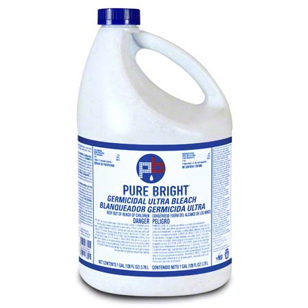jANITORIAL SUPPLIES CHEMICALS Pure Bright® Germicidal Ultra Bleach - 128 oz. KIK-BLEACH6-KIK
