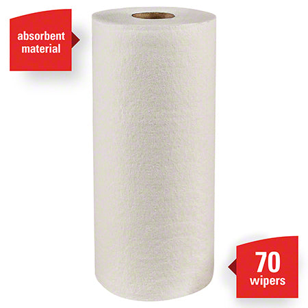 Janitorial Supplies Paper WypAll® L30 DRC Roll Towel - 11" x 10.4", White KCC-05843