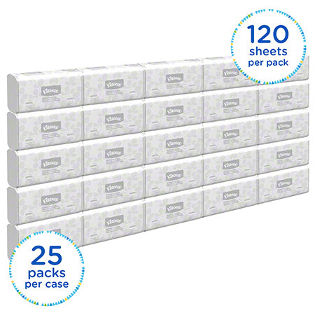 Janitorial Supplies Paper Kleenex® Premiere Folded Towel - 9.4" x 12.4", White KIM-13254