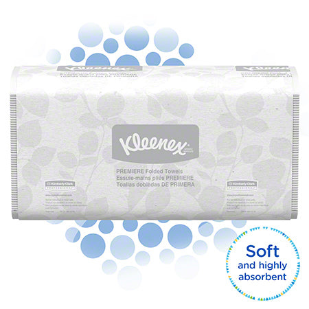 Janitorial Supplies Paper Kleenex® Premiere Folded Towel - 9.4" x 12.4", White KIM-13254