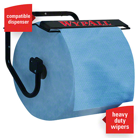 Janitorial Supplies Paper WypAll® X70 Jumbo Roll Extended Use Reusable Cloth - 12.4" x 13.4", Blue KIM-41611