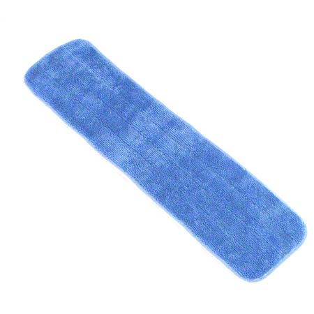 Janitorial Supplies CLEANING Layflat® Microfiber Looped Wet Mop - 24", Blue IMP-LF0017