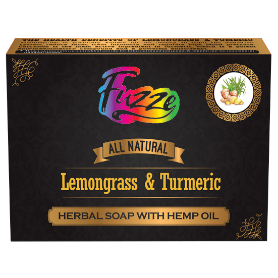 SOAPS Health & Body Lemongrass & Turmeric Hemp Oil Soap