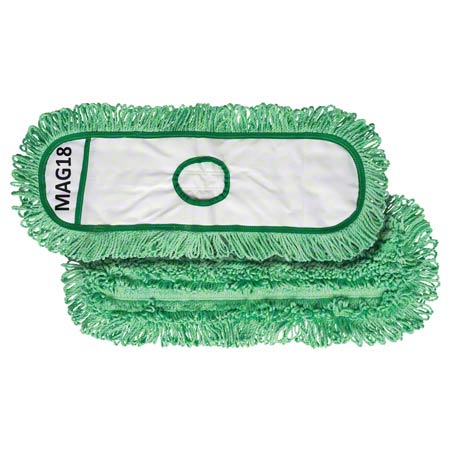 Janitorial Supplies CLEANING Microfiber & More Mag-Dust Mop - 18" MMO-MAG18