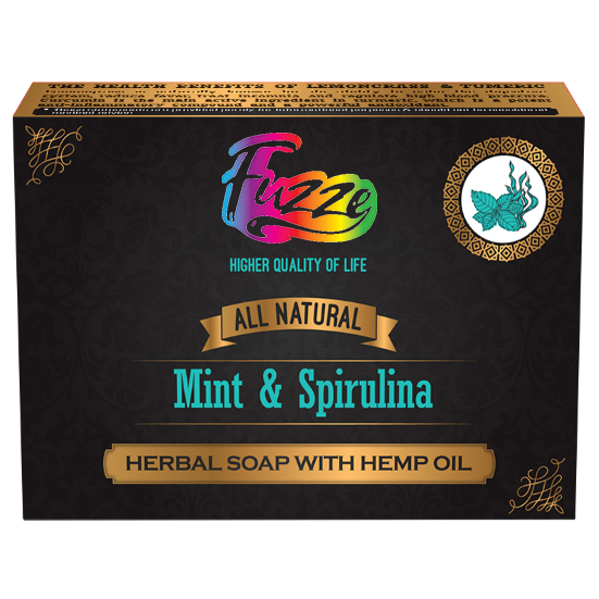 SOAPS Health & Body Mint & Spriulina Hemp Oil Soap