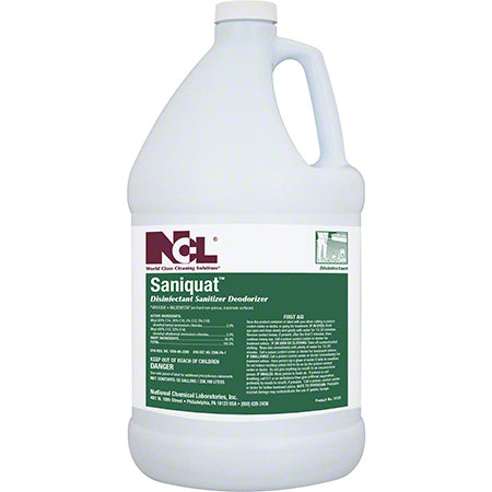 JANITORIAL SUPPLIES CHEMICALS NCL® Saniquat™ Disinfectant Sanitizer Deodorizer - Gal. NCL-0125-29