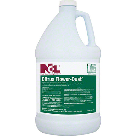 JANITORIAL SUPPLIES CHEMICALS NCL® Citrus Flower Quat Disinfectant/Detergent/Deodorant NCL-0234-29