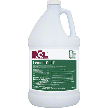 JANITORIAL SUPPLIES CHEMICALS NCL® Lemon Quat Disinfectant Cleaner - Gal. NCL-0235-29